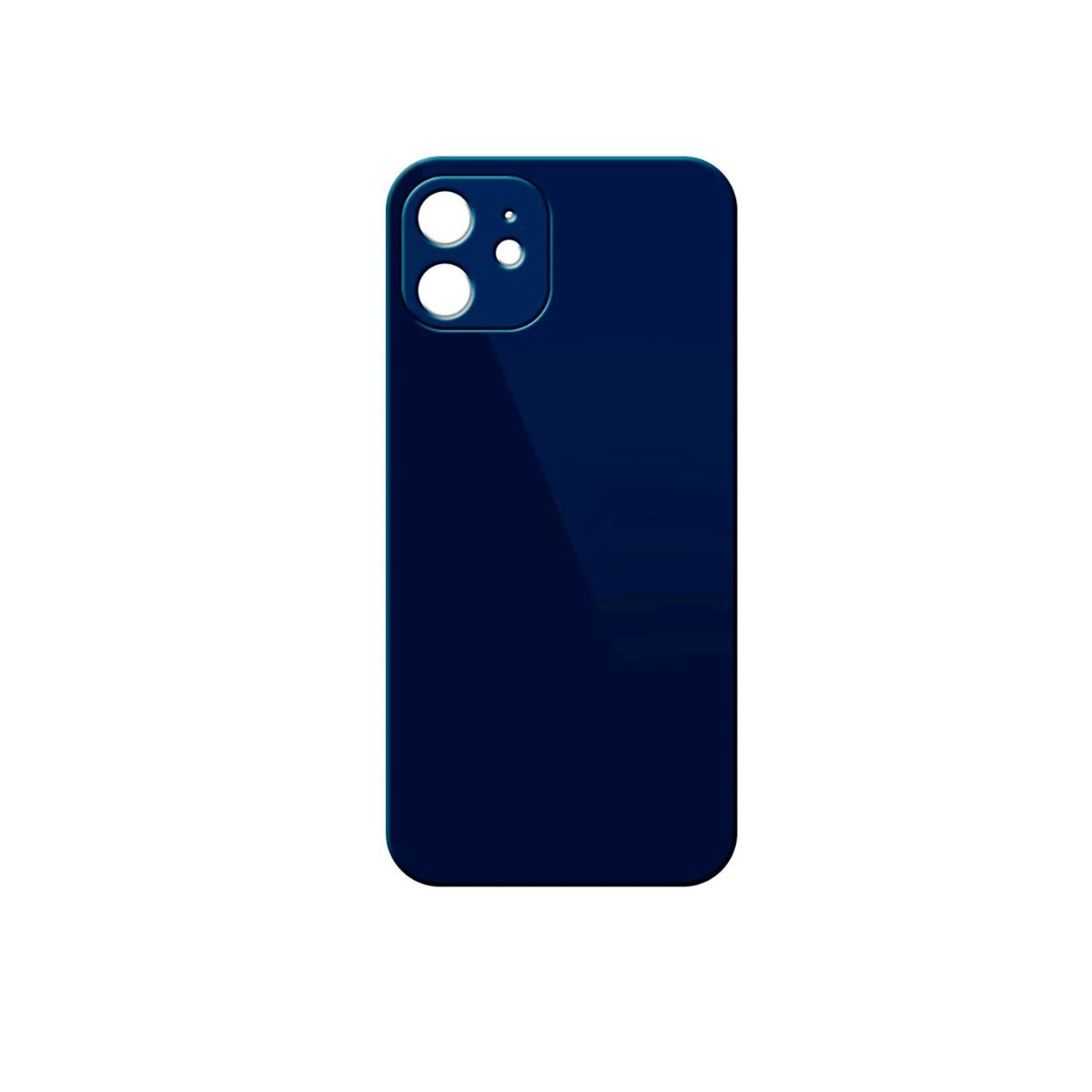 GENERICO - Tapa Trasera para iphone 12 Azul oscuro