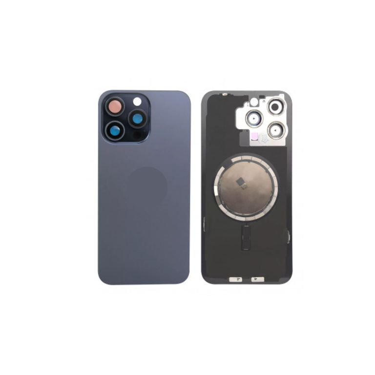 Tapa Trasera para iphone 15 Pro Azul