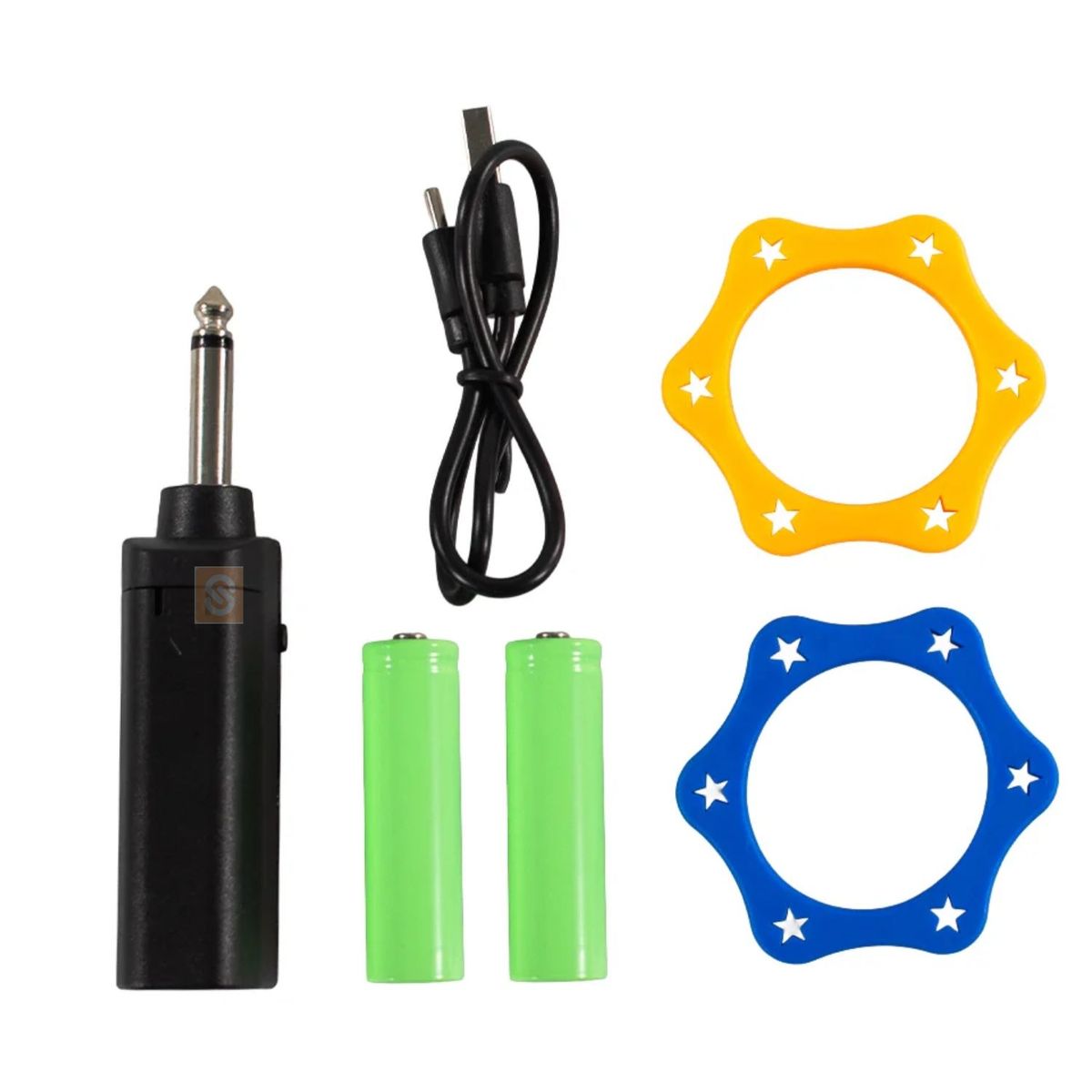 AUDIOPRO - Set 2 Micrófonos Inalámbricos Profesionales EchoDuo - SC