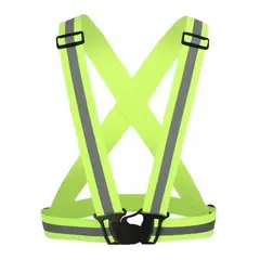 GENERICO - Arnés Elástico Con Reflectante Ajustable Bicicleta Running
