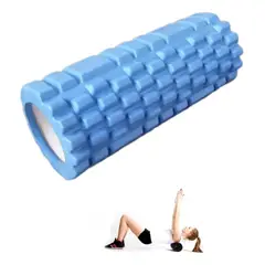 GENERICO - Rodillo Resina Yoga Masaje Elongación Texturado Ejercicio