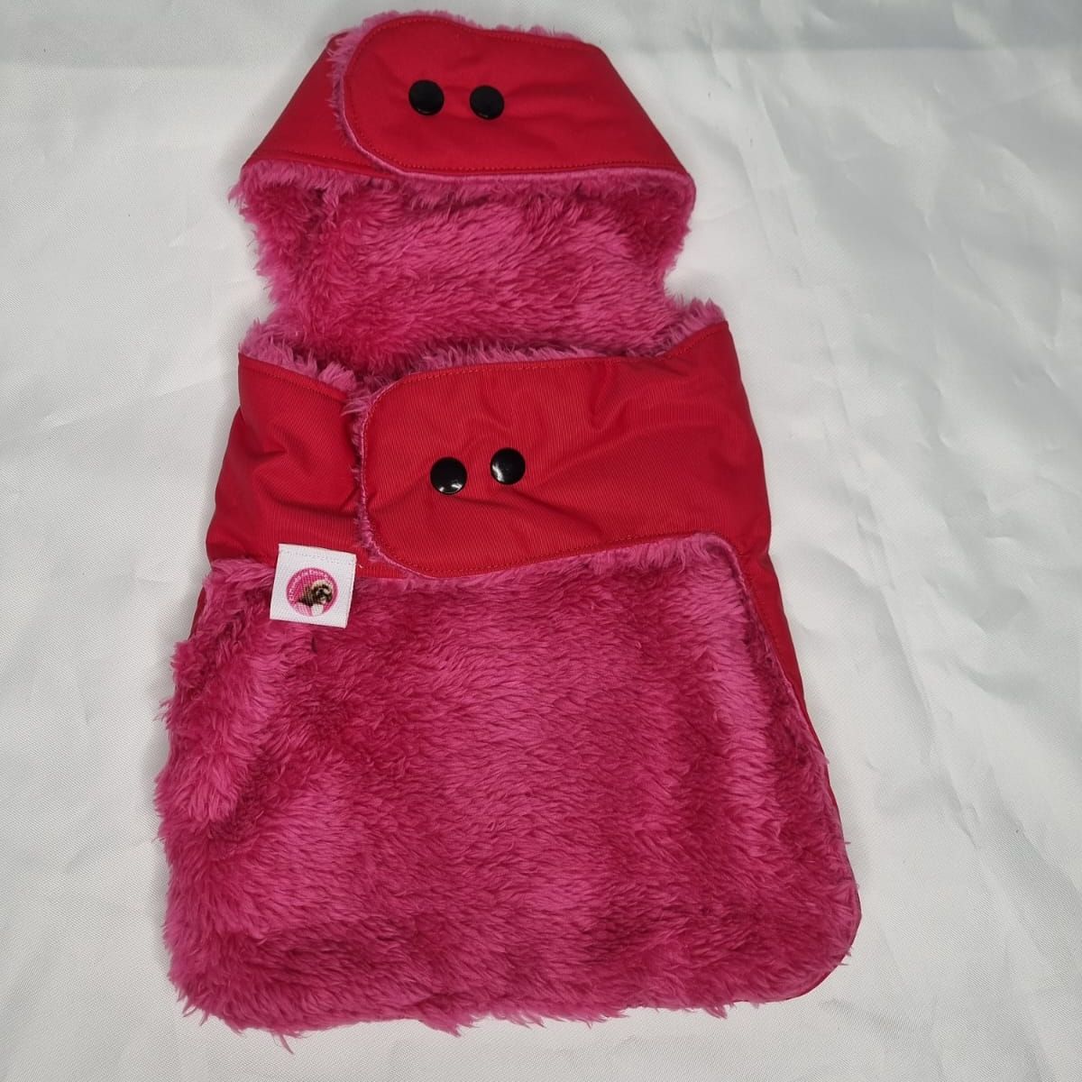 EL MUNDO DE EMMA - Capa mascota impermeable roja talla S