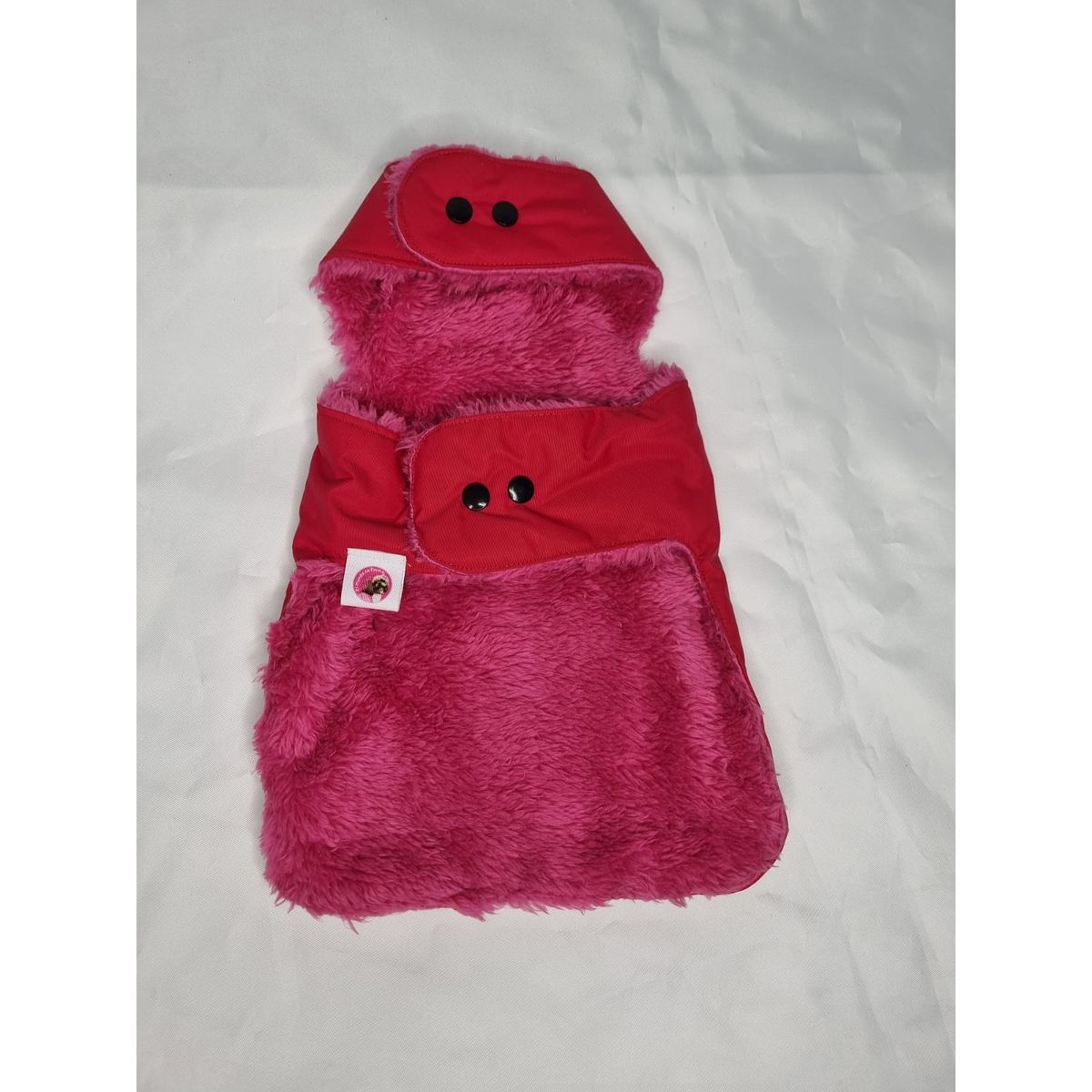 EL MUNDO DE EMMA - Capa mascota impermeable roja talla S