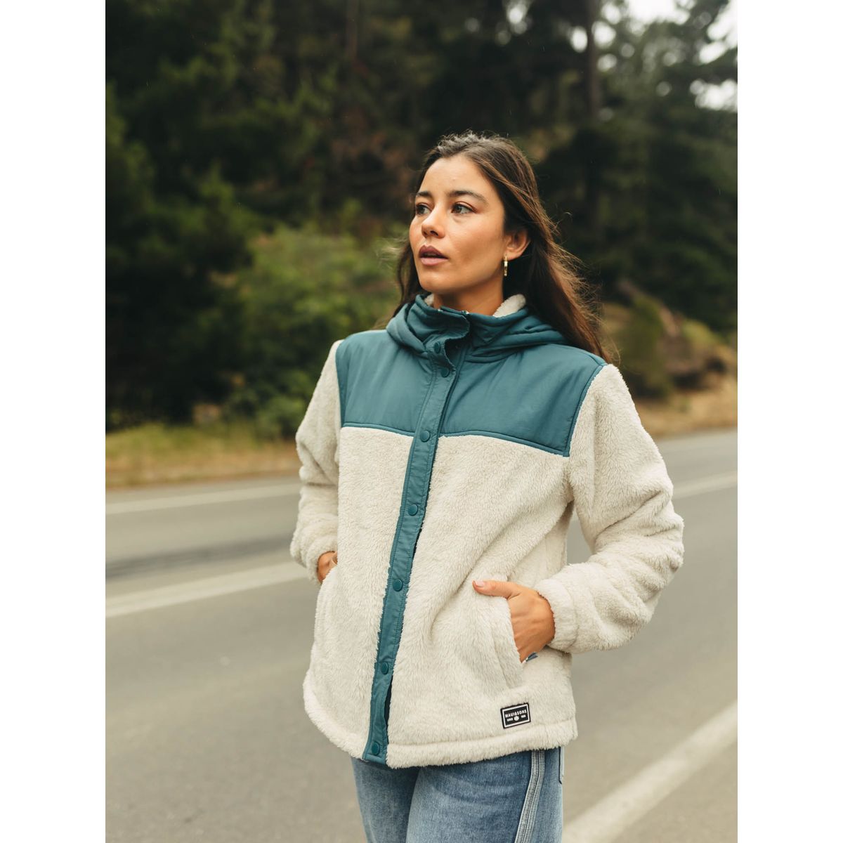 MAUI AND SONS - Poleron Falcon Beige Mujer Maui And Sons