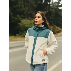 MAUI AND SONS - Poleron Falcon Beige Mujer