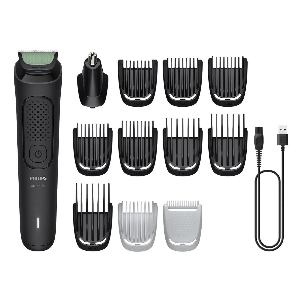 PHILIPS - Multigroom Philips Mg3921/15 Incluye 12 Accesorios Negro