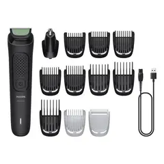 PHILIPS - Multigroom Mg3921/15 Incluye 12 Accesorios Negro