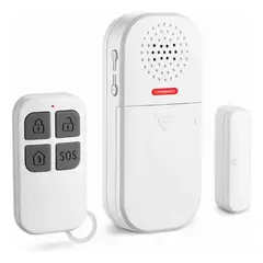 GENERICO - Alarma Casa Puerta Ventana Con Control Remoto 130db Sensor BELUG