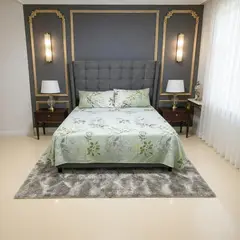 GENERICO - Juego De Sabanas 100% Algodón De 1 Plaza + 1 Funda Almohada - Multicolor - 1 Plaza