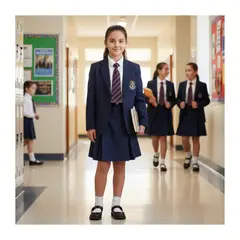 EKOL TACTICA MILITAR - Falda Colegio Niña Juvenil Gris Clásica Confección Nacional