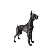 GENERICO - Escultura Geométrica de Gran Danés