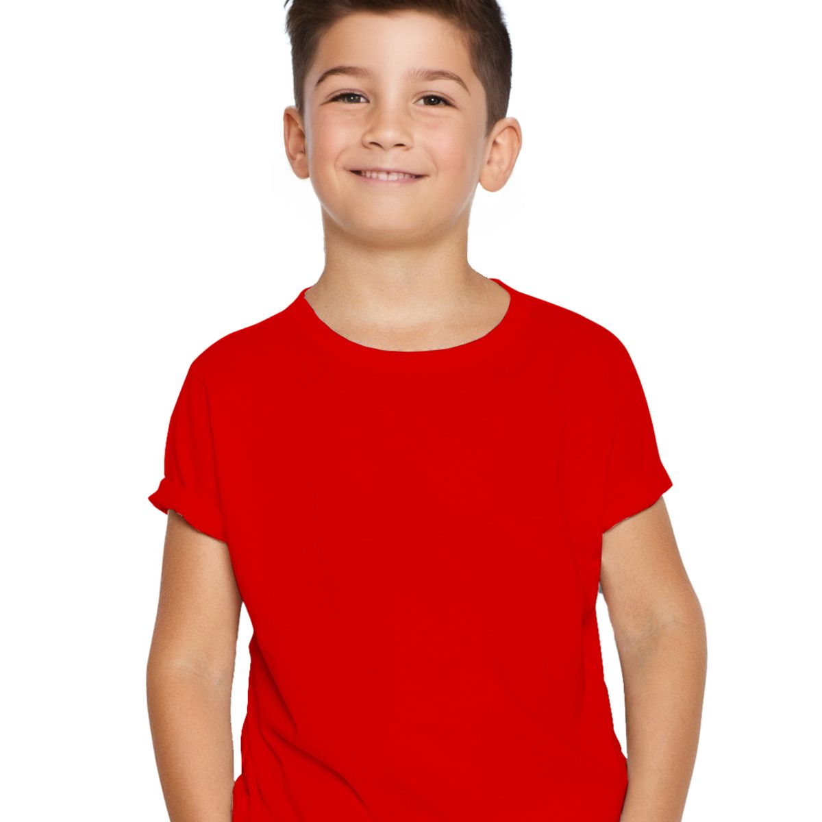 ROLY - Polera Niño Niña 100% Algodon Manga Corta