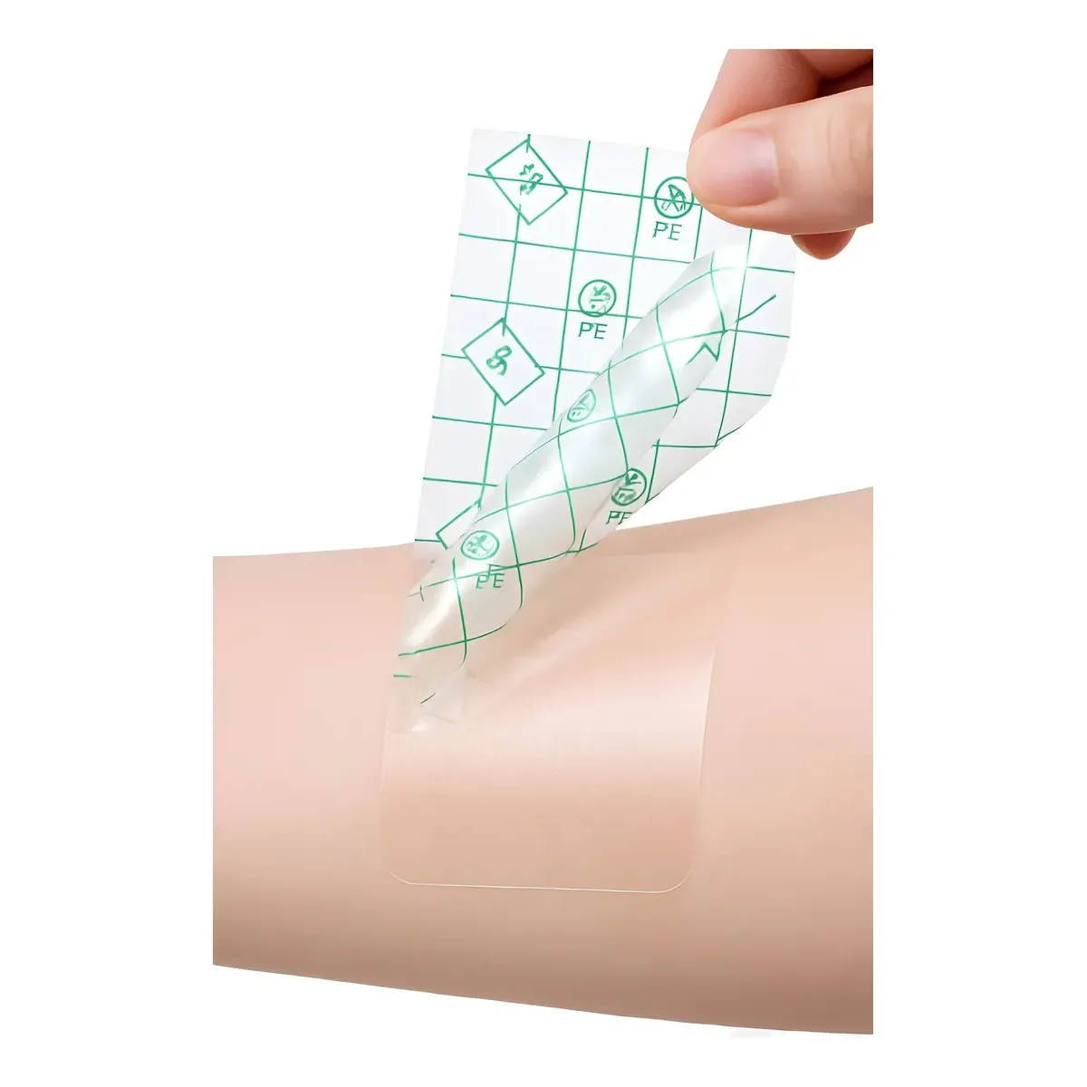GENERICO - 10 Parche Transparente Impermeable Heridas Parche Adhesivo