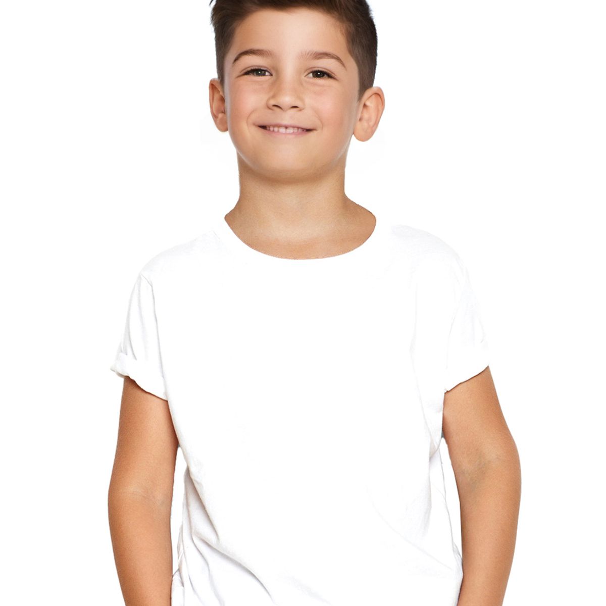 ROLY - Polera Niño Niña 100% Algodon Manga Corta
