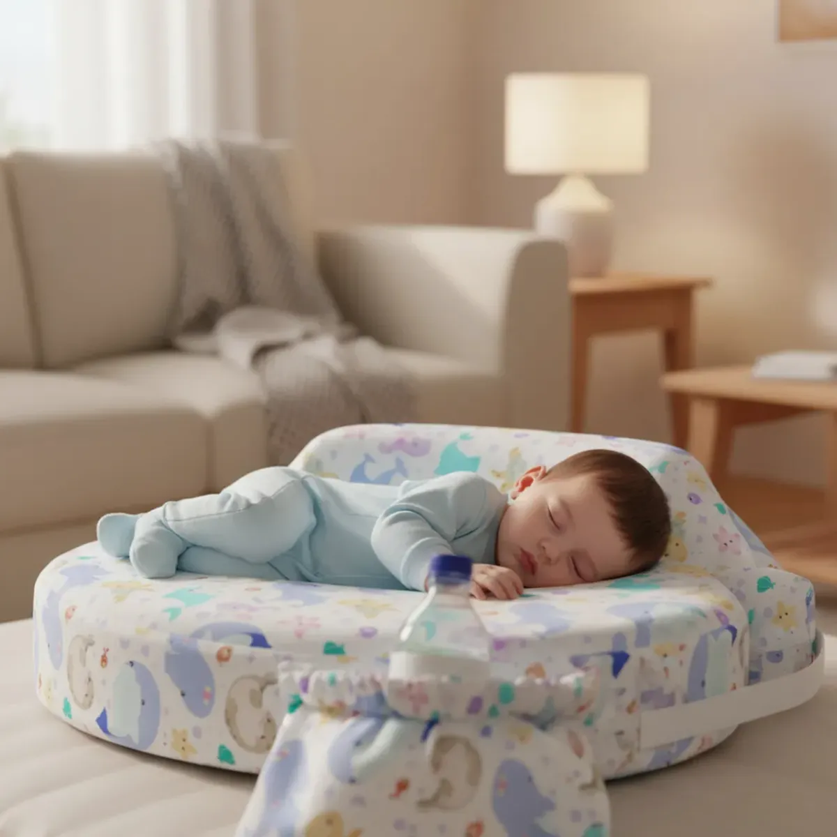 THERAMART - Cojín de Lactancia Theramart TM700 Ergonomía y Confort