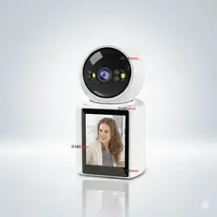 LINE - Cámara De Seguridad Wifi Videollamada Bidireccional 1080p
