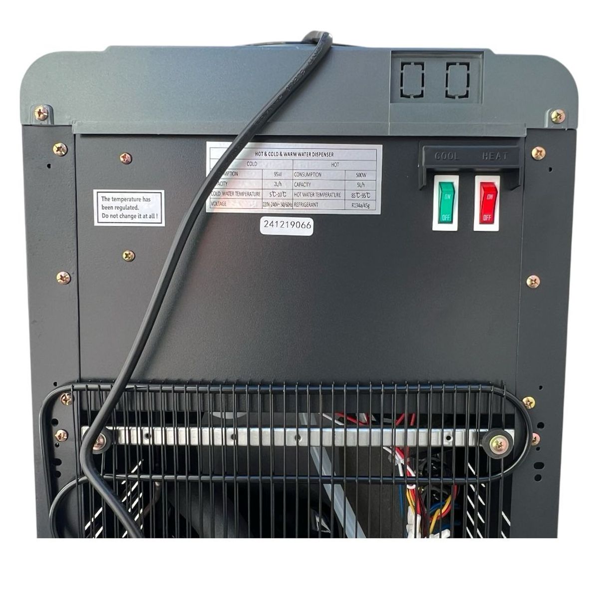 JAGIMA - Dispensador Dali Pedestal Compresor 20 litros 3 Canillas