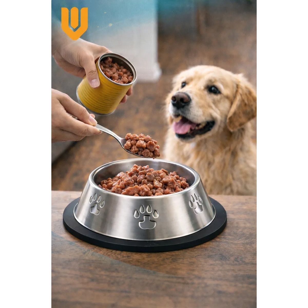 GENERICO - X2 Comedero Perro Platos Para Perros Gatos Mascotas 22cm