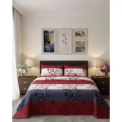 GENERICO - JUEGO DE SABANAS 500 HILOS 2 PLAZA A1