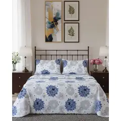 GENERICO - JUEGO DE SABANAS 500 HILOS SUPERKING A3