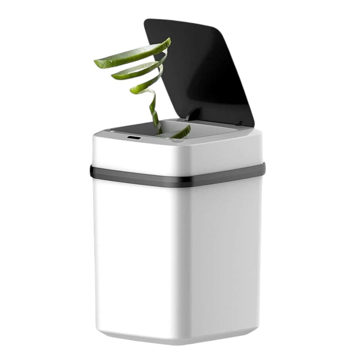GENERICO - Bote Basura Inteligente Con Sensor Papelera Automática