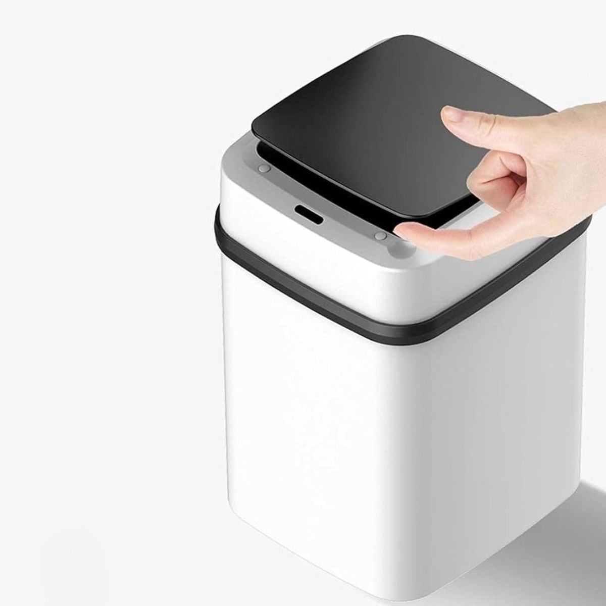 GENERICO - Bote Basura Inteligente Con Sensor Papelera Automática