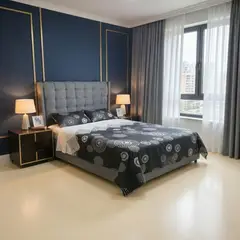 GENERICO - Juego De Sabanas Super King 100% Algodón + 2 Fundas 50x70cm - Multicolor - Super King