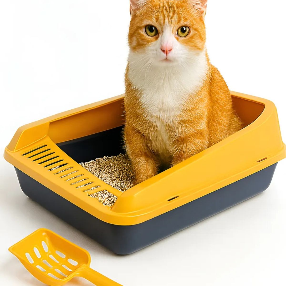 GENERICO - 2 Arenero Para Gato Higiene Gatos Caja De Arena Para Gatos