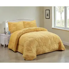 GENERICO - Cobertor King De Invierno Texturizado Con Chiporro Plumón - Multicolor - King