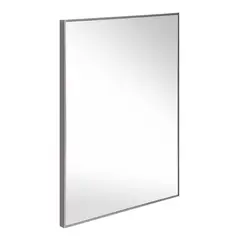 VGO - Espejo decorativo para colgar 30x120 marco aluminio Grafito
