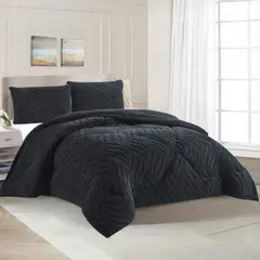 GENERICO - Cobertor Invierno De 2 Plaza Texturizado Con Chiporro Plumón - Multicolor - 2 Plazas