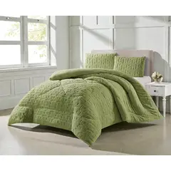 GENERICO - Cobertor King De Invierno Texturizado Con Chiporro Plumón - Multicolor - King