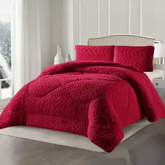 GENERICO - Cobertor Invierno Texturizado Con Chiporro Plumón 1.5 Plazas - Multicolor - 1,5 Plazas