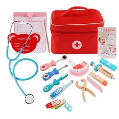 GENERICO - Set Doctora Juguete Madera Niños