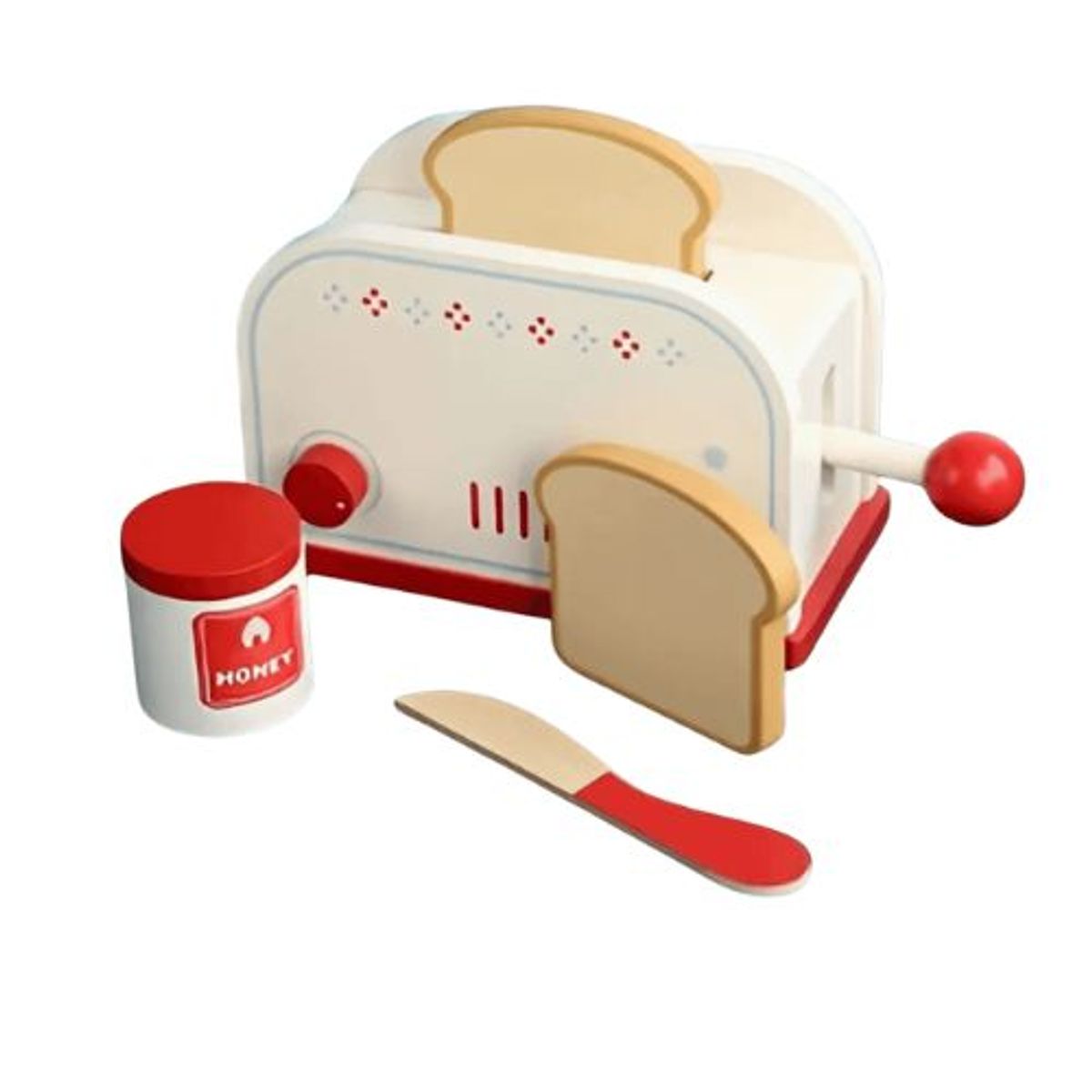 GENERICO - Tostadora Juego de Cocina de Madera