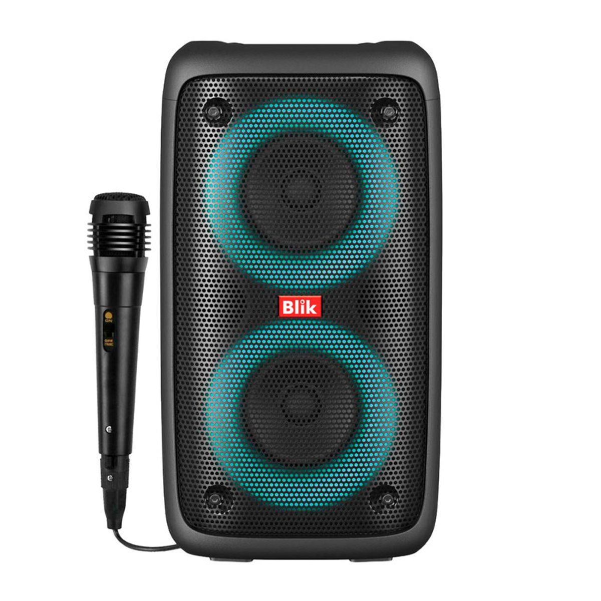 BLIK - Parlante Karaoke Blik Voice3 BT 53 Radio TFSD TWS RGB 7h