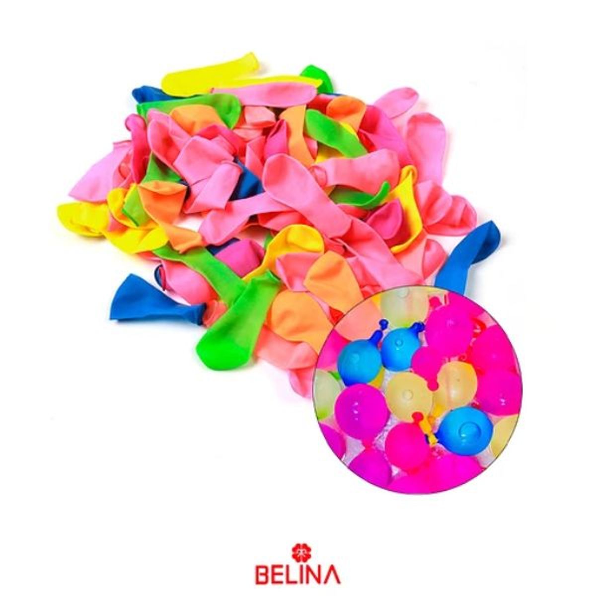GENERICO - Globos de agua colores surtidos 200pcs 10cm