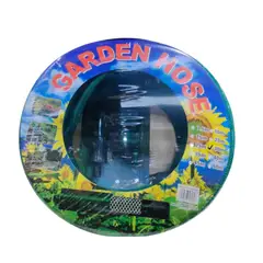 GENERICO - 15mts Manguera De Riego Mallada 12 Con Accesorios De Riego Verde