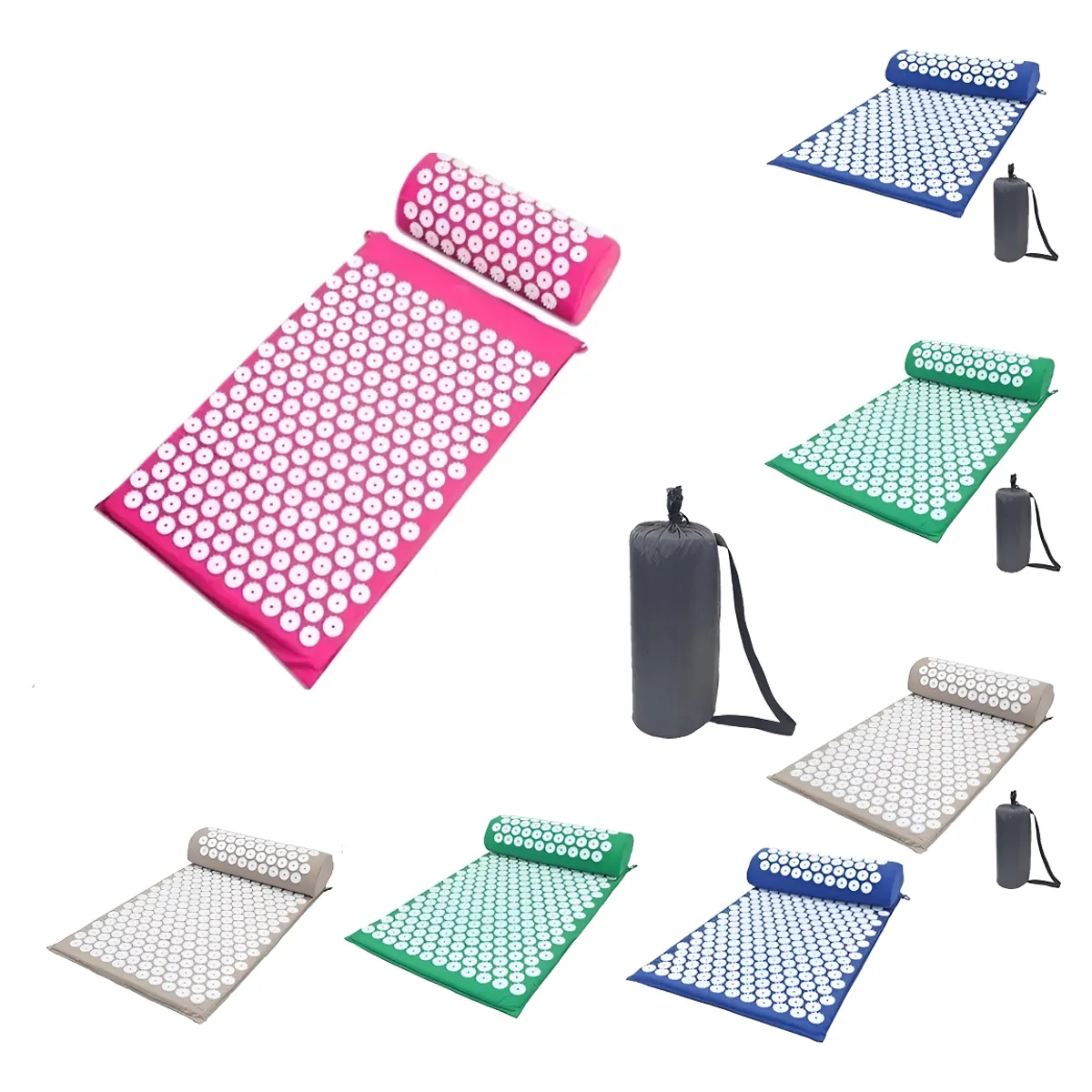 GENERICO - Alfombra Acupress Almohada De Yoga Para Acupresión
