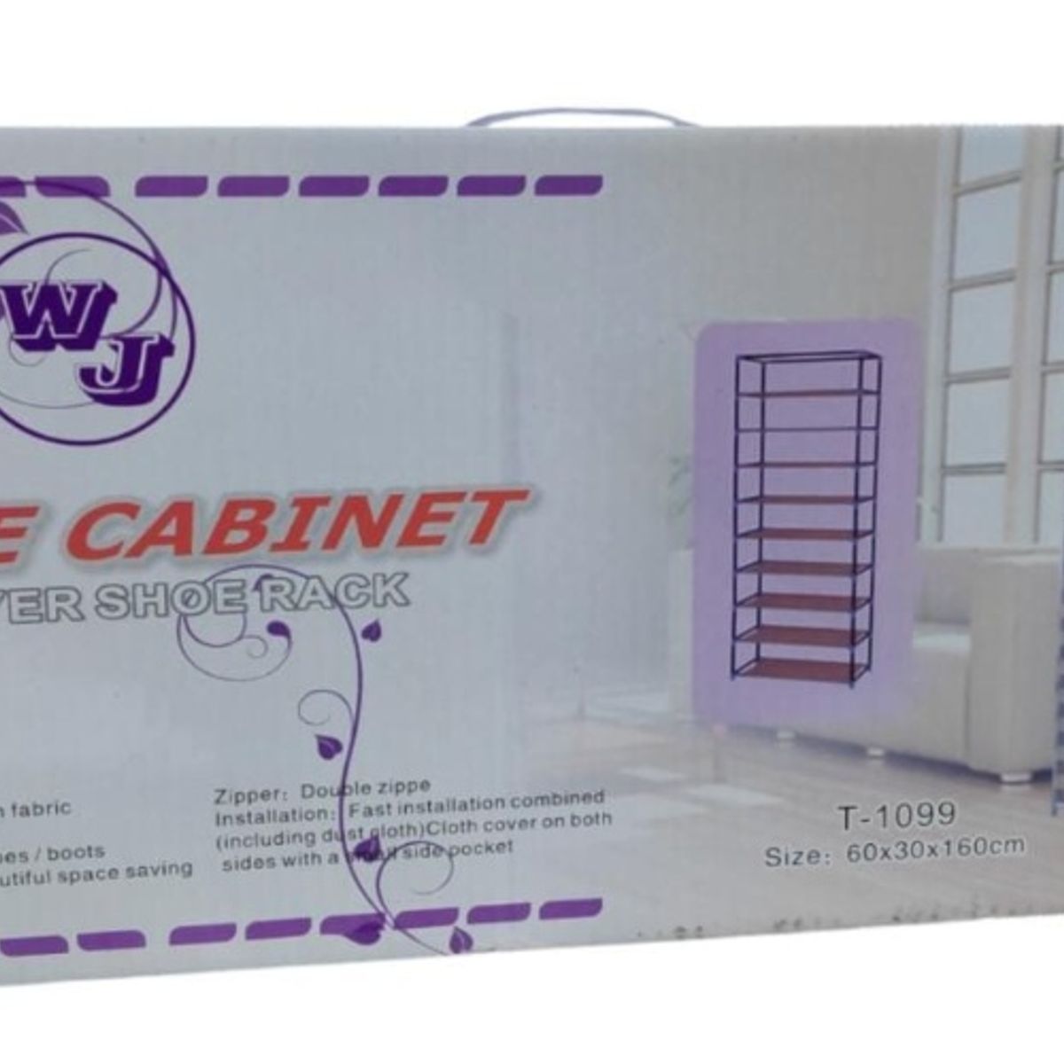 GENERICO - Organizador de zapatos Giant Shoe Rack con 10 estantes