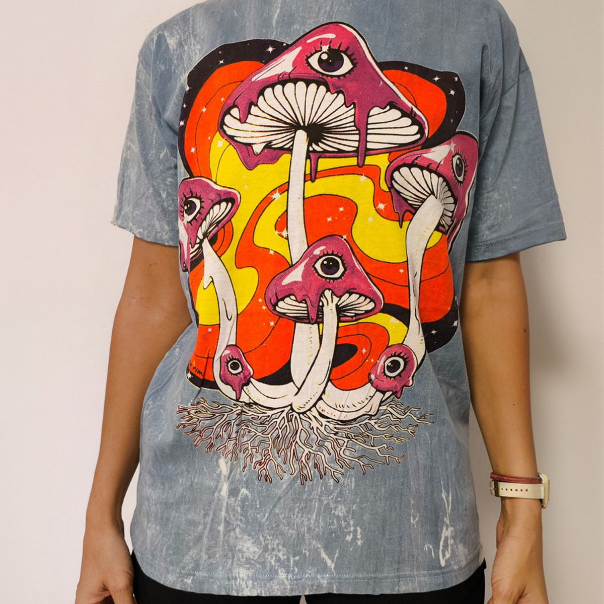 NO TIME - Polera Mushroom No.Time (M) 