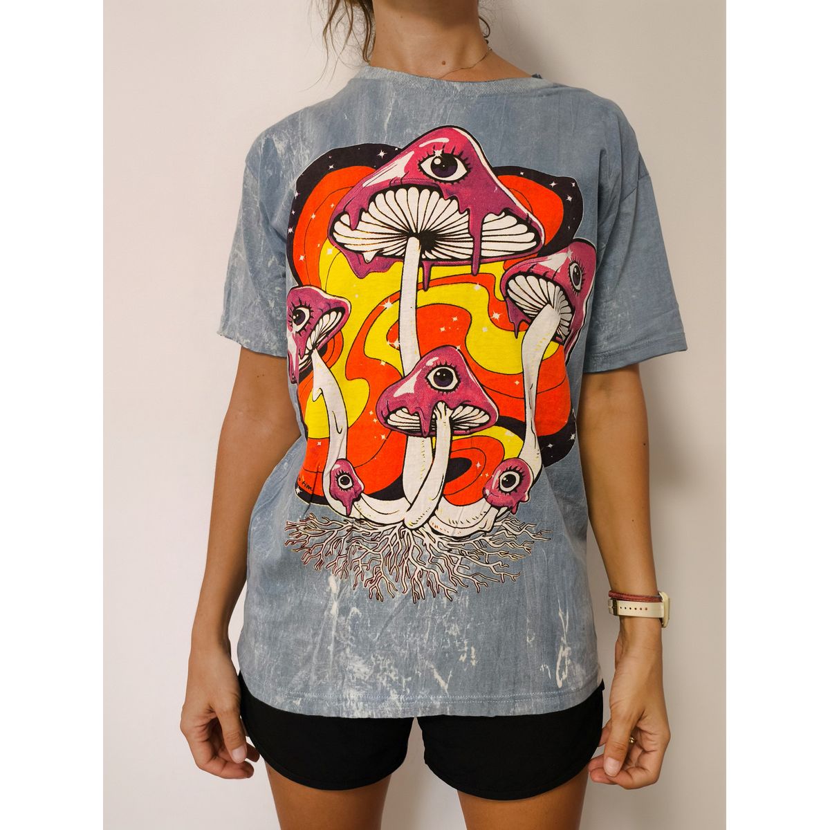 NO TIME - Polera Mushroom No.Time (M) 