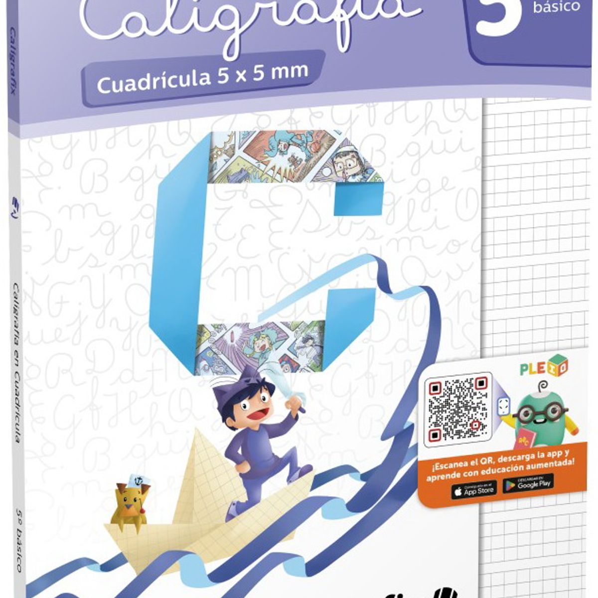 ANTARTICA LIBROS - Caligrafia En Cuadricula 5º Basico