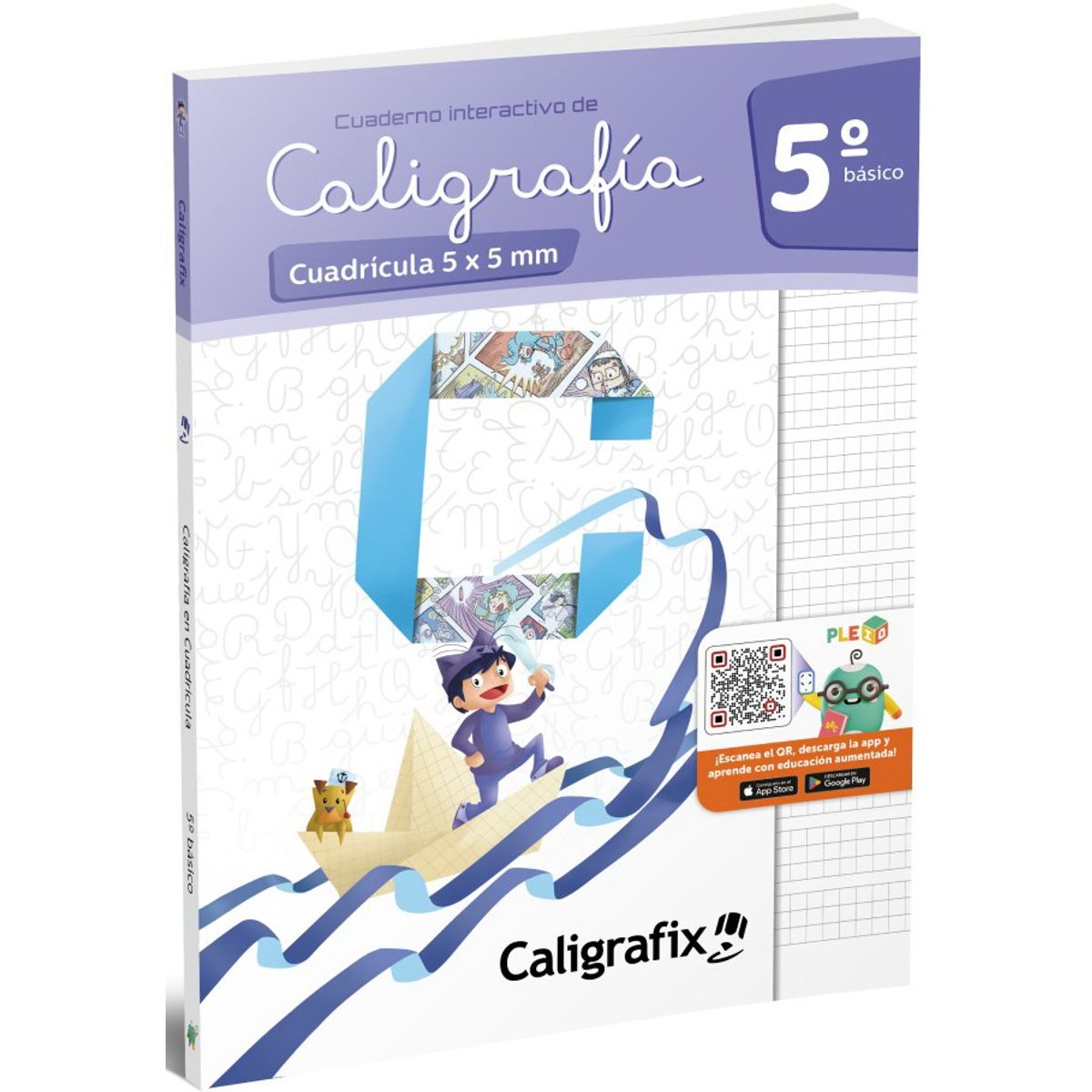 ANTARTICA LIBROS - Caligrafia En Cuadricula 5º Basico