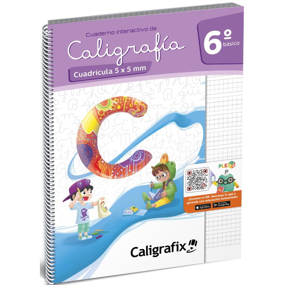 ANTARTICA LIBROS - Caligrafia En Cuadricula 6º Basico