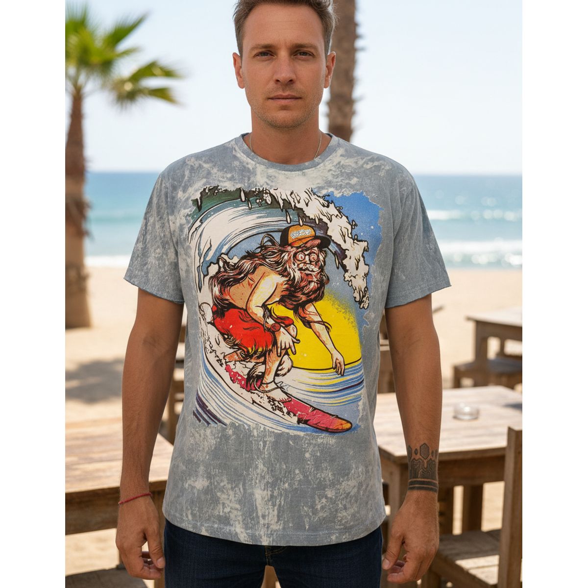 NO TIME - Polera La Ola (XL)