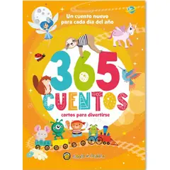 ANTARTICA LIBROS - 365 Cuentos Cortos Para Divertirse Naranja