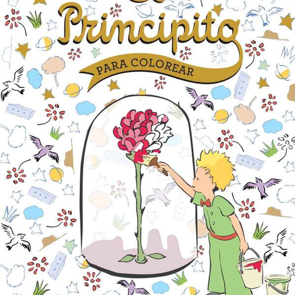 ANTARTICA LIBROS - El Principito Para Colorear Xl