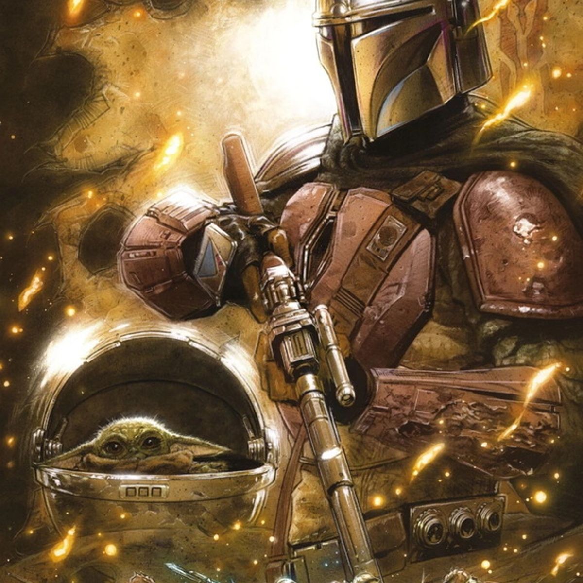 ANTARTICA LIBROS - Star Wars El Mandaloriano Comic