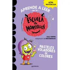 ANTARTICA LIBROS - Aprende A Leer En La Escuela Monstruos Pasteles Voladores De Colores